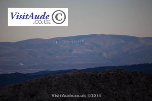 Clear view of La Montagne Noire