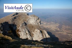 View from Bugarach summit