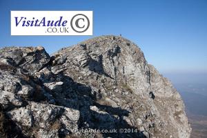 Bugarach summit rock