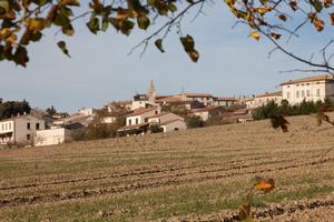 Malviès village view