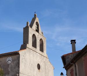 Malviès church bell tower