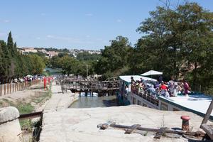 Canal du Midi locks, Béziers