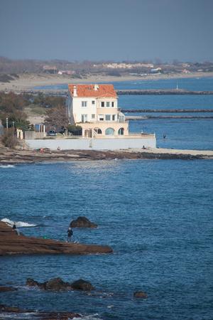 Mediterranean coast at Cap d'Agde